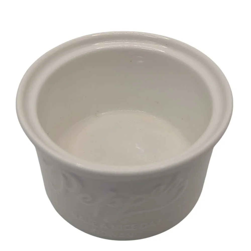Dowan Pepper Cellar Condiments Crock Stacking‎ Eight Ounce NO Lid
